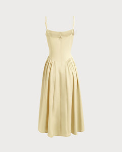 The Marigold Square-Neck Slip Dress - additional view 2