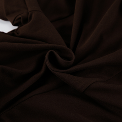 Chocolat Héloïse Ruched Wrap Mini Dress